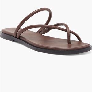 Vince Brown Elsa Leather Sandals